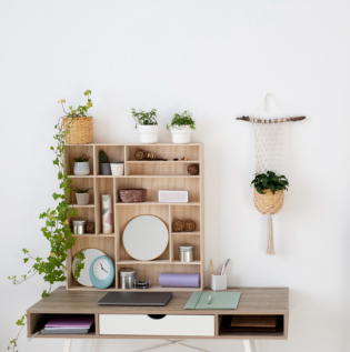 increase functionality at your room with stylish shelving