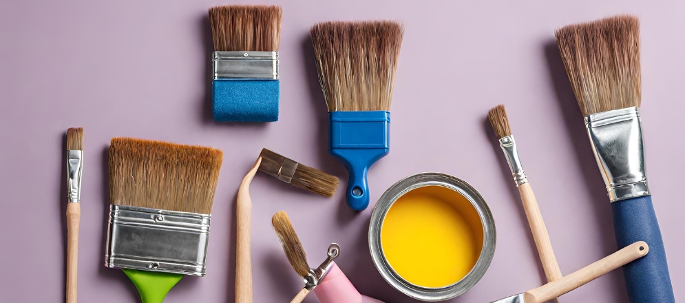 Brushes And Rollers For Small Details - Asian Paints