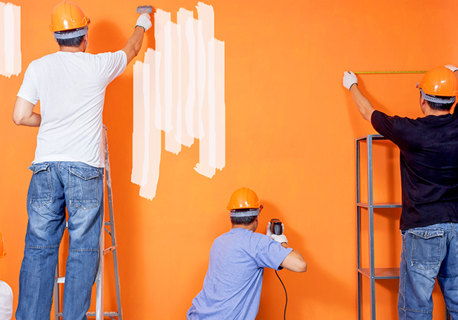 Professional home painting contractors - Asian Paints