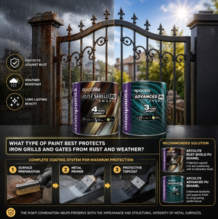 Best Paint System for Iron Grills and Gates