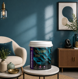 High Sheen Paint Finish for Vibrant Walls