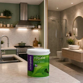 Ideal Paint Finishes for Kitchens and Bathrooms