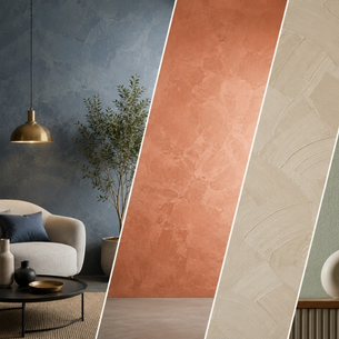 Modern Paint Finishes and Textured Wall Design Ideas