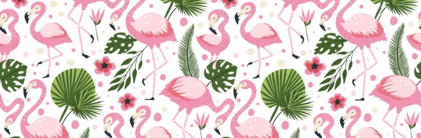 Flamingo Bird Wallpaper Design - Asian Paints