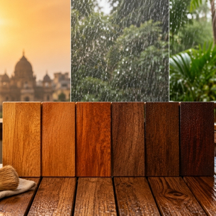 How to Choose the Right Wood Stain for Indian Climates