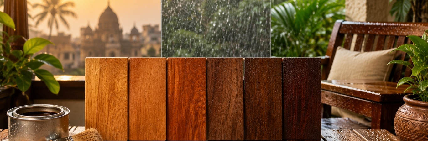 How to Choose the Right Wood Stain for Indian Climates