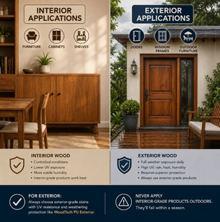 Exposure: Interior vs Exterior Applications