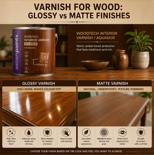 Varnish for Wood: Glossy vs Matte Finishes