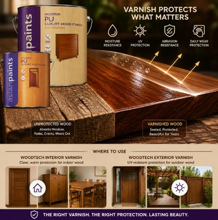 Role of Varnishing in Protecting Wood Surfaces