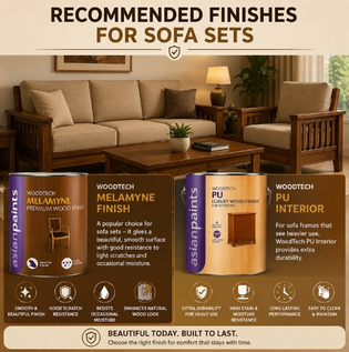Recommended Finishes for Sofa Sets