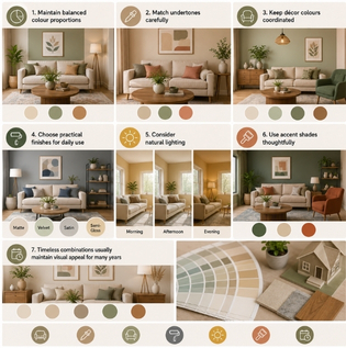 Helpful Tips for Choosing the Right Wall Colour Combination