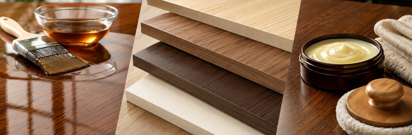 Importance of Wood Finishes for Furniture and Doors