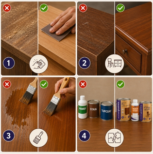 Common Mistakes to Avoid While Finishing Wood