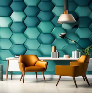 Untitled design - hexagon-geometric-wall-design