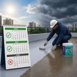 Best Time to Waterproof Your Home Before Monsoon