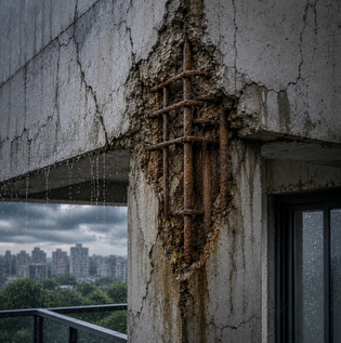 Structural Damage Caused by Continuous Moisture Exposure
