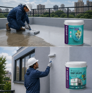 Waterproofing Application for Terraces and Exterior Walls