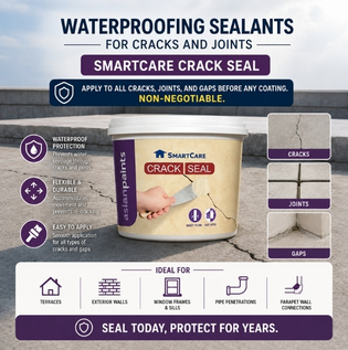 Waterproofing Sealants for Cracks and Joints