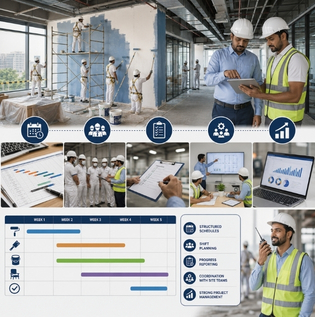 Commercial Painting Project Coordination and Timelines