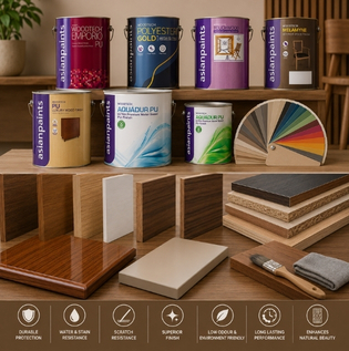 Furniture Paints, Laminates, and Polish Options