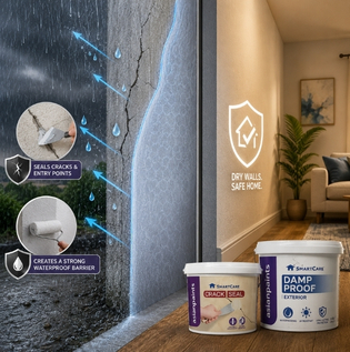 Crack Sealing and Waterproof Barrier to Prevent Wall Seepage