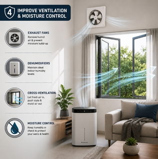 Ventilation and Moisture Control for Healthy Indoor Air Quality