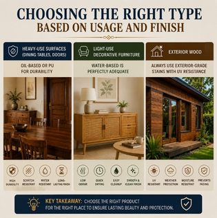 Choosing the Right Type Based on Usage and Finish