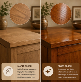 Matte vs Gloss Finishes for Natural Look