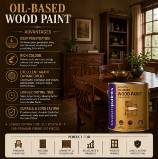 Oil-Based Wood Paint Advantages