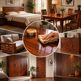 Durable Melamine Finish for Everyday Wood Furniture