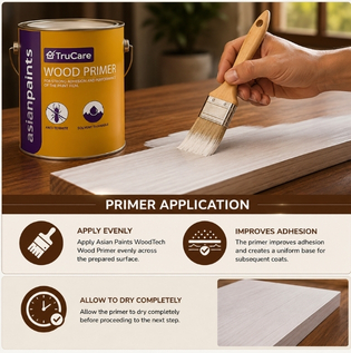 Applying Wood Primer for Better Adhesion