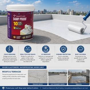 Elastomeric Waterproofing for Roofs and Terraces