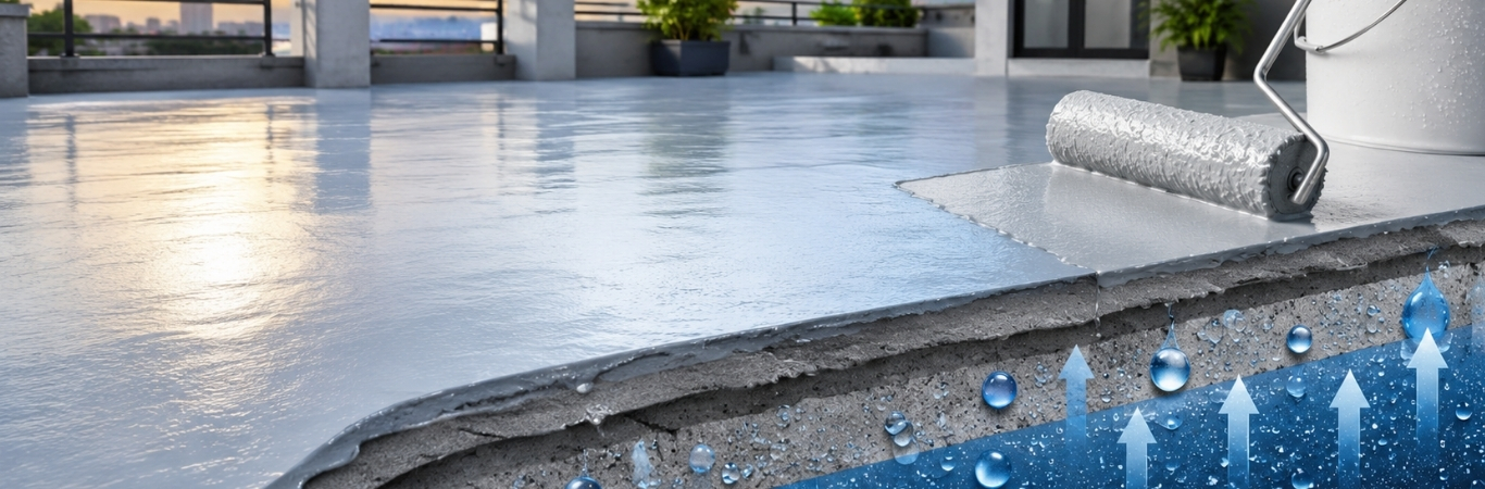 Importance of Waterproof Coating for Roofs and Terraces