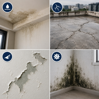  Signs Your Roof or Terrace Needs Waterproofing