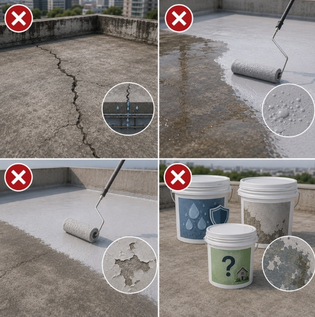 Common Terrace Waterproofing Mistakes to Avoid