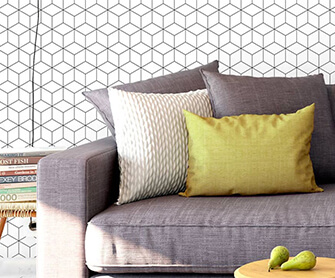 3D Patterns Design Wallpaper - Asian Paints