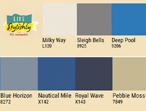 Colour Palette for Bathroom Decor - Asian Paints