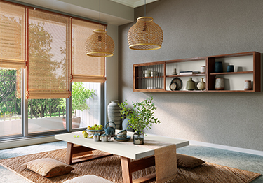 Boho-themed Dining Room Design Idea