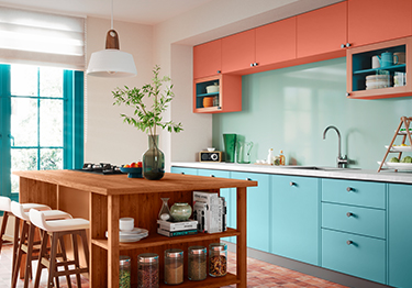 Bright and Colourful Dining Room Design