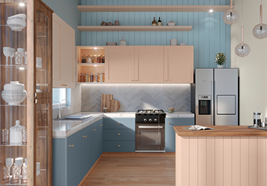Dreamy Pastel Kitchen Design
