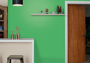 Lime Green Dining Room Design
