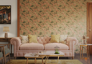 Modern Indian Wallpaper Design For Hall