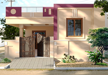 Aesthetic Exterior Home Design Idea