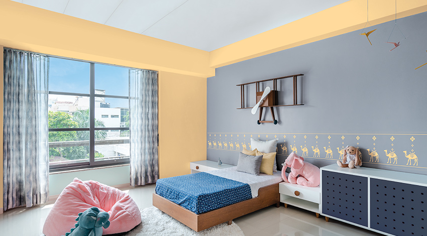 Grey-Kids-Room-Design