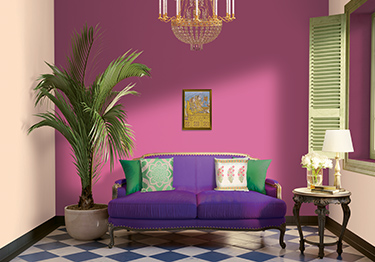 Purple Casual Space Idea