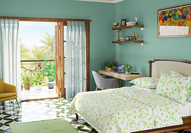 Sage Green Master Bedroom