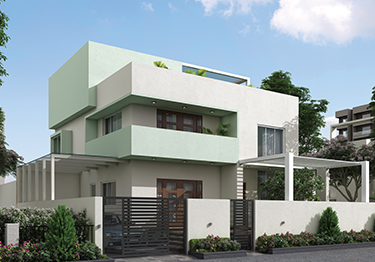 Soothing Exterior Home Design Idea