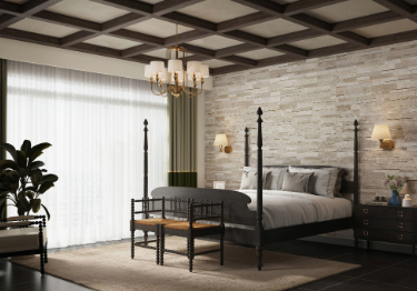 Elegant White Bedroom Design