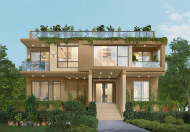 Simple Grey Home Exterior