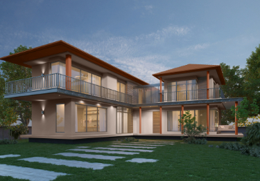 Elegant Brown Home Exterior